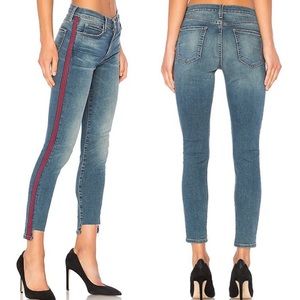 Current Elliott High Waist Stiletto Jeans Powell Stripe